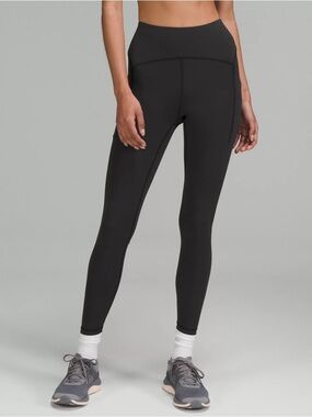 NWT Lululemon Power Thru High- Rise 25”